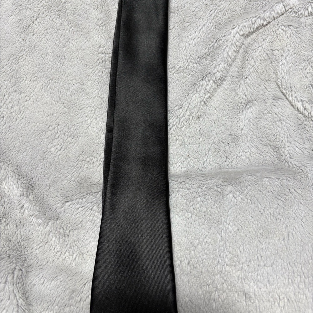 Spring Notion Black Satin Tie